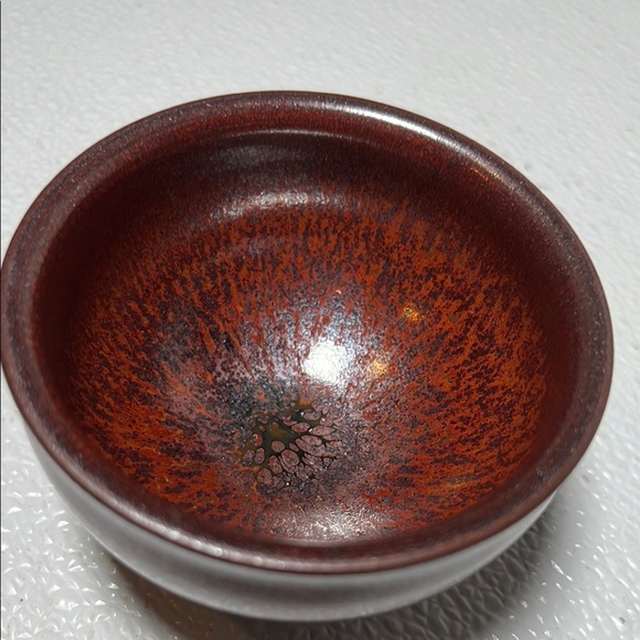 Lingxian Artist Handmade Reddish Purple Tea Cup Collectable Master Series NEW - Picture 2 of 6